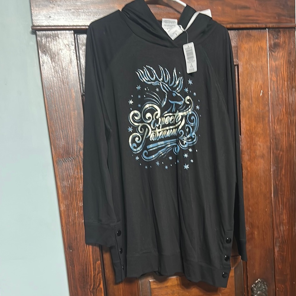 Torrid Expecto Patronum Harry Potter Hoodie NWT